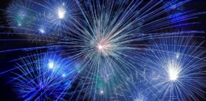fireworks, new year's eve, pyrotechnics