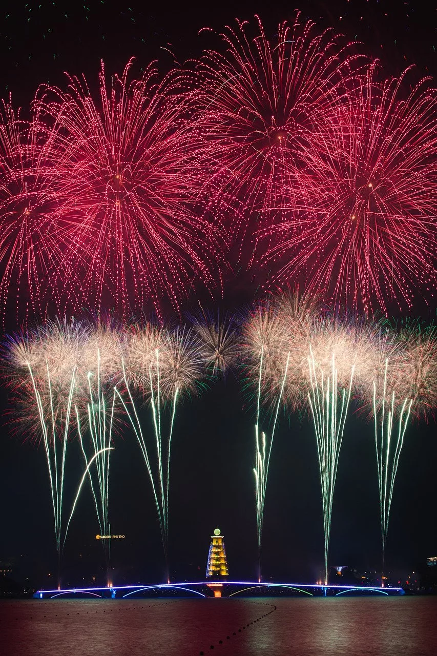 color, firework, night